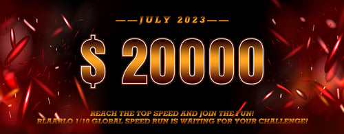 Reach the top speed and Join the fun! Rlaarlo 1/10 Global Speed Run is waiting for your Challenge!