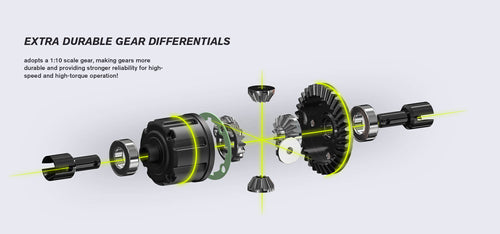 EXTRA DURABLE GEAR DIFFERENTIALS